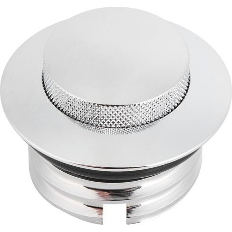 Couvercle de réservoir de carburant, Type poussoir, bouchon de remplissage d'huile en alliage d'aluminium CNC, pièces extérieures de remplacement, galvanoplastie (1/5)