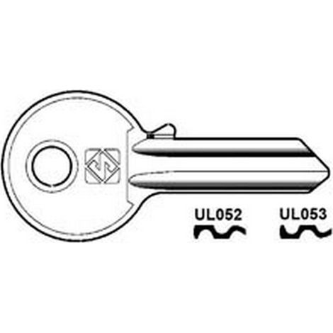 100PZ CHIAVI PER CILINDRI UNIVERSAL 4 SPINE GRANDI IN ACC. NICH. - UL052 DX