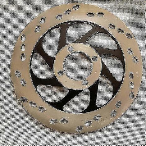 Accessoires moto uniques Gs125 Gn125 Gsx125 Hj125k Frein à disque à double piston modifié sous pompe ( B) (1/4)
