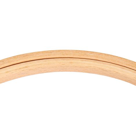 Cercle à broder en bois pour point de croix, outil de loisirs créatifs (18 cm) (1/5)