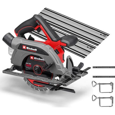 Einhell Professional 18v 165mm Brushless Circular Saw TP-CS 18/165 Li 2x1m Rail (1/5)