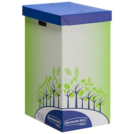 Carton corbeille Tri Selectif Fellowes grand format - Lot de 2 (1/4)