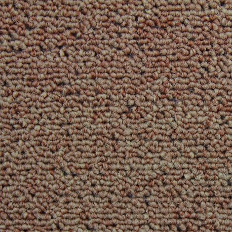 MonsterShop - 20 Quadrotte di Moquette 50x50cm Colore Sabbia 5mq Dure Commerciali per Pavimenti di Case e Uffici