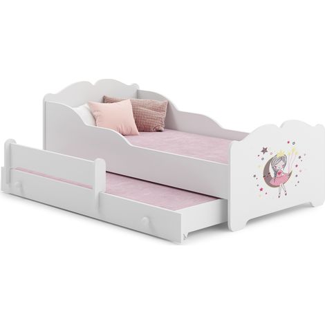 Lit double ANNA 80x160 Princesse couchante