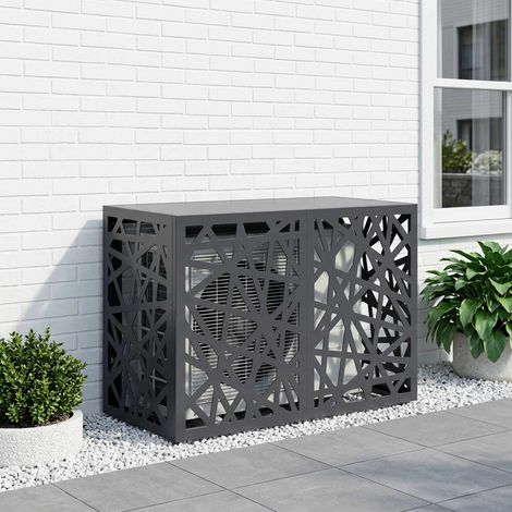 vidaXL Funda para Aire Acondicionado Gris antracita 90 x 40 x 60 cm (1/5)
