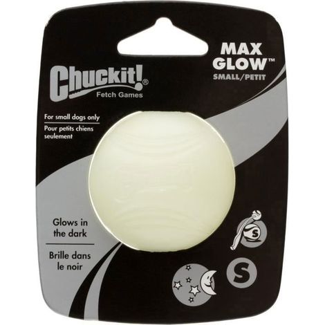 Balle Lumineuse - Chuckit - Max - Caoutchouc Naturel - 4.8Cm - Petit