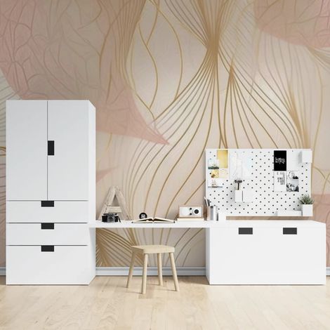 Papier Peint Art & Déco - Feuillage Fin et Léger - 150 x 250 cm (1/2)