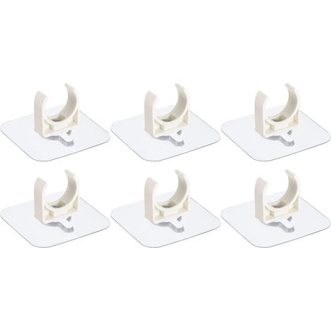 Set di 6 fascette stringitubo per tubi con diametro esterno di 25 mm (1 pollice) e supporti per tubi flessibili. (1/5)