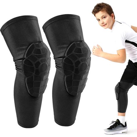 Genouillères pour enfants/adolescents (5-8 ans) - Protection des genoux pour le sport : basketball, baseball, football, lutte, cyclisme et volleyball - Genouillères idéales pour les activités sportive (1/5)