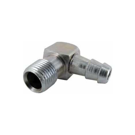 Raccord gaz coudé à visser 67218 – Diamètre 6,35 mm – Fixation filetée pour plomberie – Compatible BRIGGS et STRATTON, KOHLER (1/2)