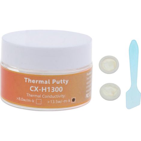 CX H1300 Wärmeleitpaste 13,5 W/mK Wärmeleitfähige Fettpaste Gips Nichtleitende Wärmeleitpaste 10 g/20 g/50 g Mehrfarbig (20) (1/5)