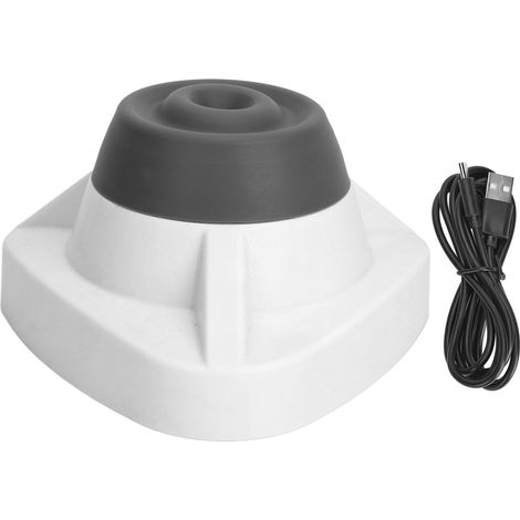 Agitateur Rechargeable pour Encre de Tatouage, Gel Pigmentaire, Vernis à Ongles et Colle à Cils - 10000 RPM - Blanc (1/5)