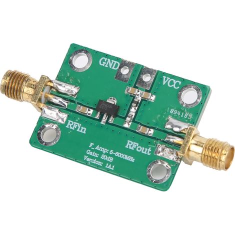 21,8 dB HF-Verstärkermodul LNA Rauscharm TQP3M9009 5 VDC 50–4000 MHz für FM-Rundfunk (1/5)