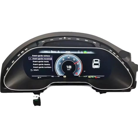 CarPlay sans fil, tableau de bord numérique, Android Auto, compatible avec Audi Q7 2007-2015, Pour AUDI Q7 07-15 (1/2)