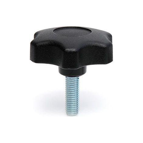 Bouton de serrage RS PRO M6 x 35mm Thermoplastique ( Prix pour Paquet de 10 )