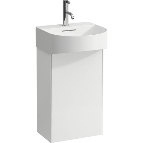 Lave-mains Sonar de LAUFEN, 1 porte, charnière droite, convient
