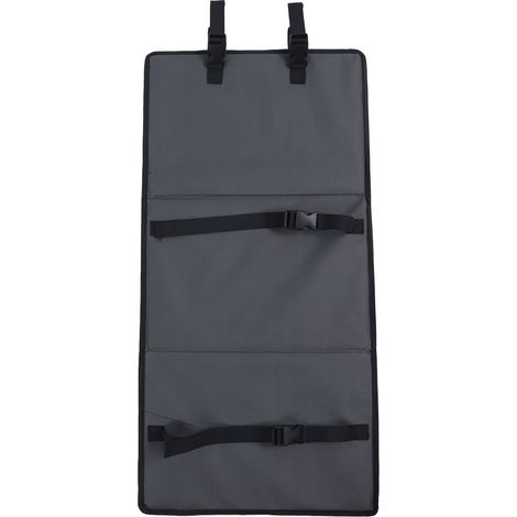 Protection antichute et anti-escalade pour échelle de lit superposé, idéale pour les aires de jeux et les structures de jeux (gris). (1/5)
