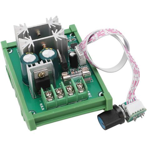 20A PWM-Drehzahlregler für 12V-55V Gleichstrommotoren, Leistungsregler-Steuermodul (1/5)