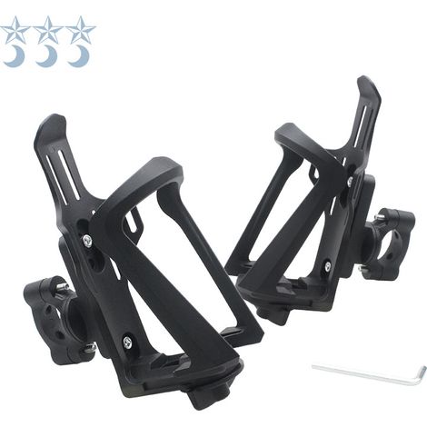 Motorcycle cup holder, wide bumper protector, bottle holder, aluminum alloy motorcycle bottle holder, adjustable cup holder