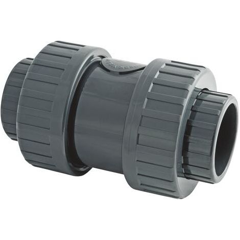 Clapet à ressort inox PVC PressionØ 25