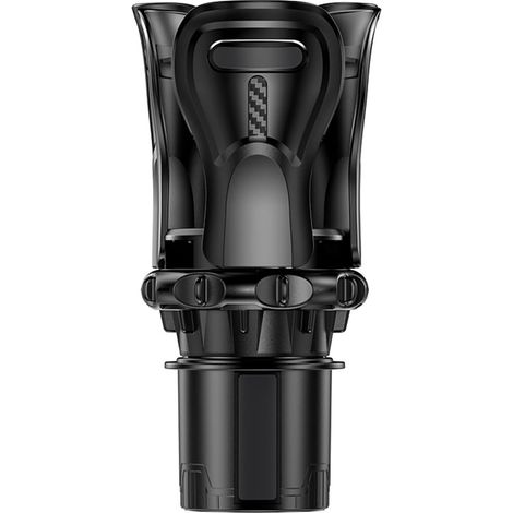 Portavasos antideslizante para vehículo - Rotación de 360 grados - Soporte telescópico extensible - Accesorios para automóvil - Portavasos para vehículo - Espacio de almacenamiento (1/4)