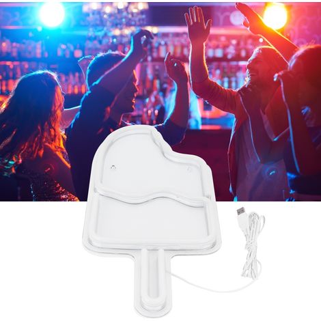 Enseigne lumineuse LED néon USB, décoration murale pour chambre, anniversaire, mariage, fête. (1/5)