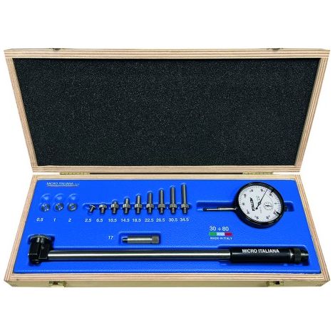 Vérificateur d'alésage METRICA 42120 – Contrôle Ø 30 à 100 mm avec touches carbure (1/2)