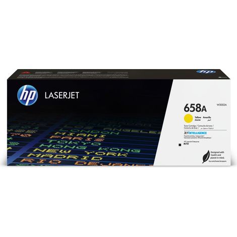 HP Cartuccia Toner Giallo Originale LaserJet 658A (1/4)