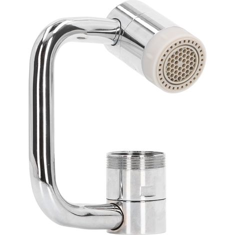1080 Grad drehbarer Wasserhahnaufsatz, Spritzschutz, erzeugt sauerstoffangereicherten Schaum, universeller Luftsprudler für Küche und Bad (1/5)