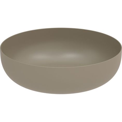 Lavabo BetteBalance, BetteGlasur  Plus, redondo, 400mm, acero