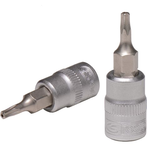 KS Tools - Douille tournevis 5 pans percée TS45 KS, 1/4'' du module 712.5038 - 911.1708