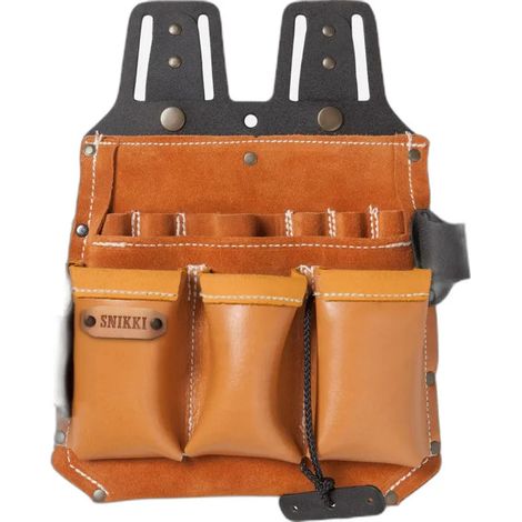 Portautensili fristads 9306 lthr pelle marrone