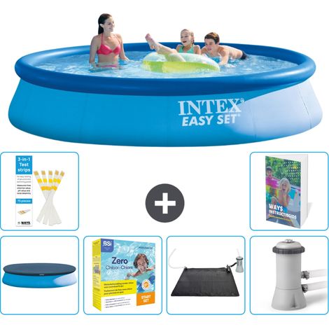 Easy Set Pool Rund - 396x84 cm - 7-teilig  S60 (1/5)