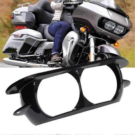 Para Harley Road Glide Ultra FLTRU CVO FLTRUSE FLTRX Special FLTRXS FLTRXSE Cubierta de faro de motocicleta