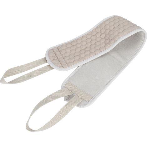 Serviette de bain nettoyante douce pour le dos, exfoliante et facile à retirer grâce à sa sangle. (1/5)