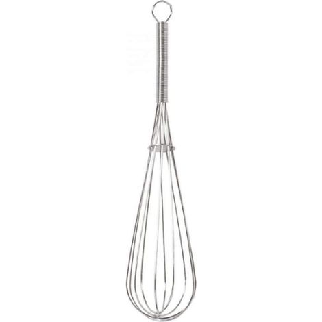 Fouet Ballon - 1 Pièce - Acier Inoxydable - Mélange Lisse - Cuisine Et Pâtisserie - 25,5 Cm (1/2)