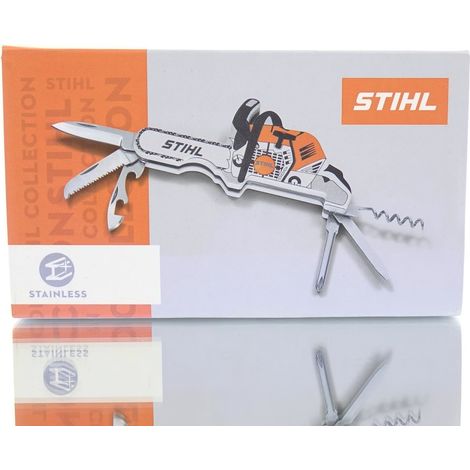 STIHL – Multitool tronçonneuse – Orange, acier inoxydable et ABS, 12 x 5 cm (1/5)
