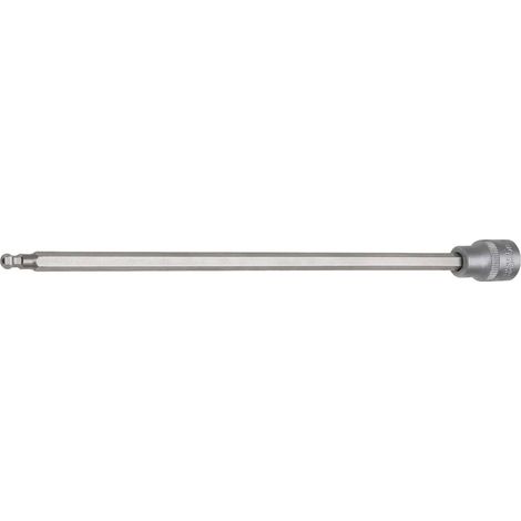 Douilles tournevis 6 pans à tête sphérique pour vis de vidange de carter d'huile, 5mm (1/4)