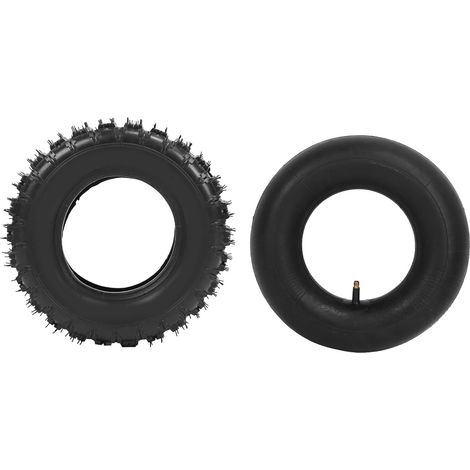 Tyre and Tube Set, Rubber Tyres 13x5.00-6 and Inner Tube 3.5/4.0-6, Puncture Resistant, Explosion Resistant, for Dirt Bike ATV UTV Lawnmower (1/5)