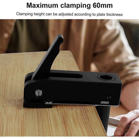Ensemble de fixation rapide pour établi en alliage d'aluminium, B-- (1/5)