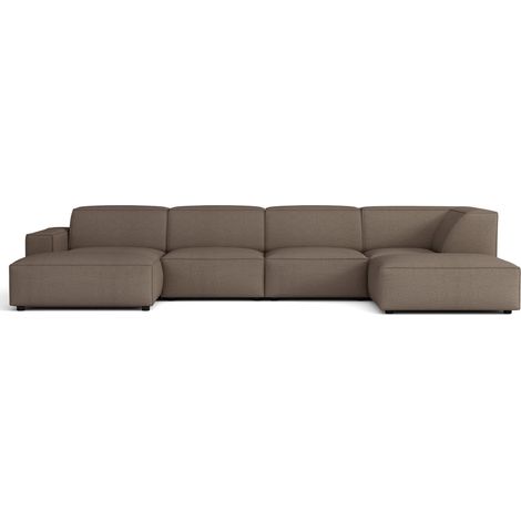 Selsey Sellmo - Wohnlandschaft , Hellbraun, 366 cm (1/5)