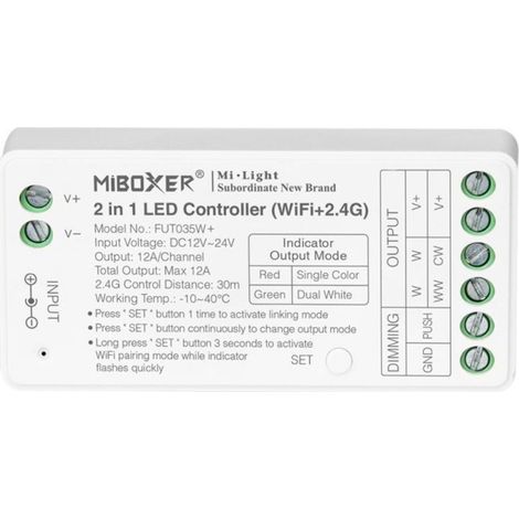 Controller per strisce LED 2 in 1- Monocolore - Dual white - (1/5)