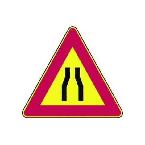 Segnali Stradali Temporanei Strettoia Simmetrica Fig. 384 2Pz