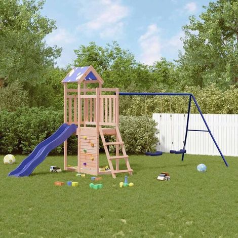 Balançoire enfant : Ensemble de balançoires d'extérieur Multicolore Acier et PE jeu extérieur enfant, aire de jeu jardin, balançoire enfant , pour jardin, usage domestique , enfant 3-8 ans (1/5)