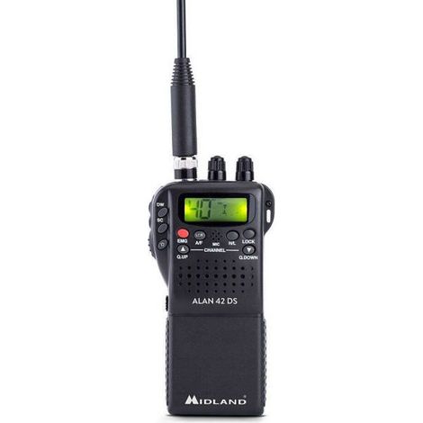 Midland ricetrasmittente radio cb multi banda baracchino portatile 27Mhz - ALAN 42 DS