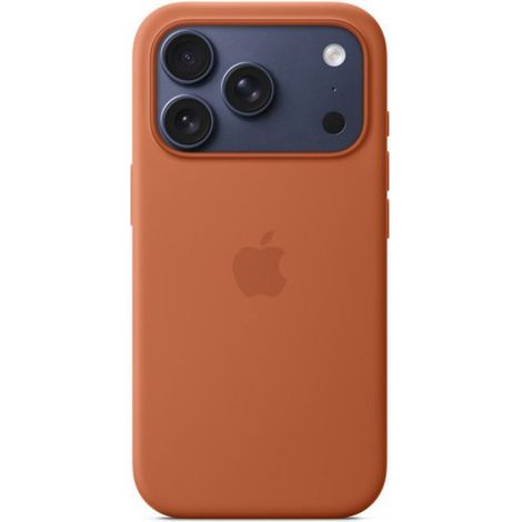 Etui Protection - Silicone Liquide - Compatible iPhone 17 Pro Max - Technologie MagSafe - Couleur Terra Cotta - 1 Piece (1/5)