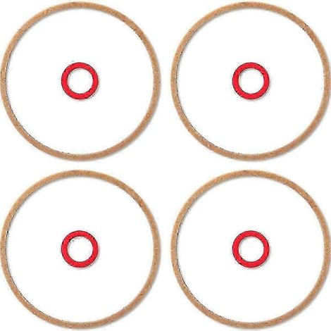 Kit de 4 joints de cuve de carburateur pour Honda GCV160 16010-883-015, rondelle d'étanchéité pour la réparation du carburateur de tondeuse à gazon (1/2)