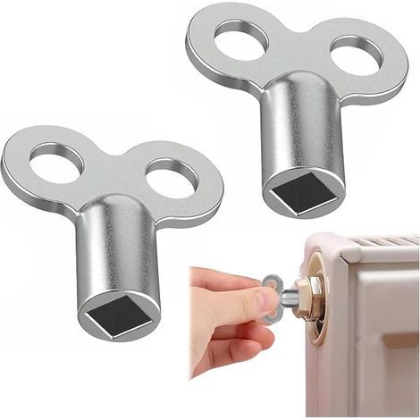 Universal Zinc Alloy Radiator Bleed Key (1/3)