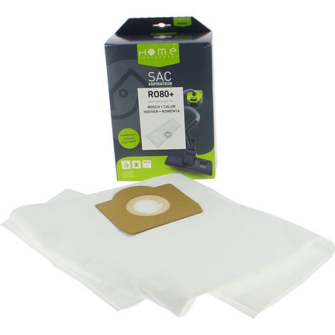Reconditionné-Sac synthétique 32L adaptable par 3  HERO80+REC pour Aspirateur , ROWENTA PRO, VORACE AQUAVAC, BLUESKY, BOSCH, CALOR, CHROMEX, EXCELINE, FAKIR, FIRSTLINE, GOBLIN, KARCHER, LAVOR, NEVA, O