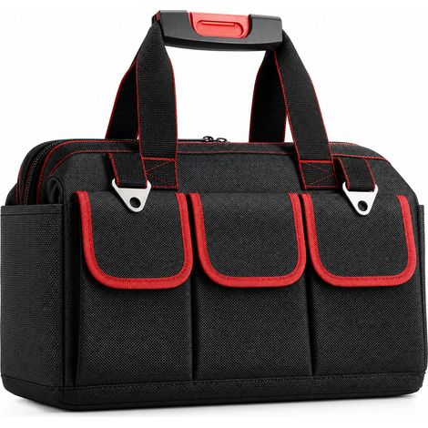 Bolsa portaherramientas de lona reforzada 13 con caja para accesorios (1/5)